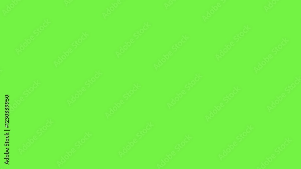 green screen background with welcome text motion graphics animation