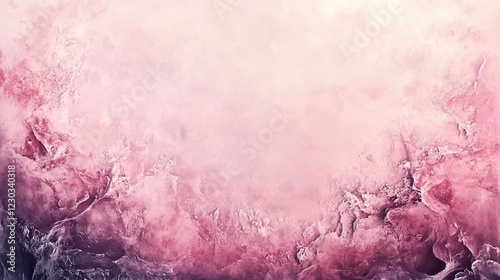 A soft, dreamy abstract background featuring gradients of pink and white hues, creating a tranquil and ethereal atmosphere.
