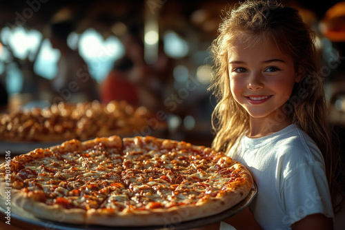 Kids On A Pizza Party
