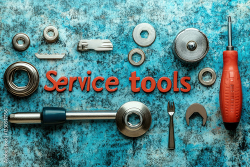 Service Tools Text Illustra...