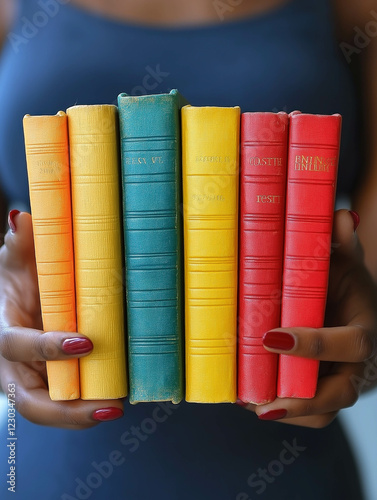 Teacher Holding Books