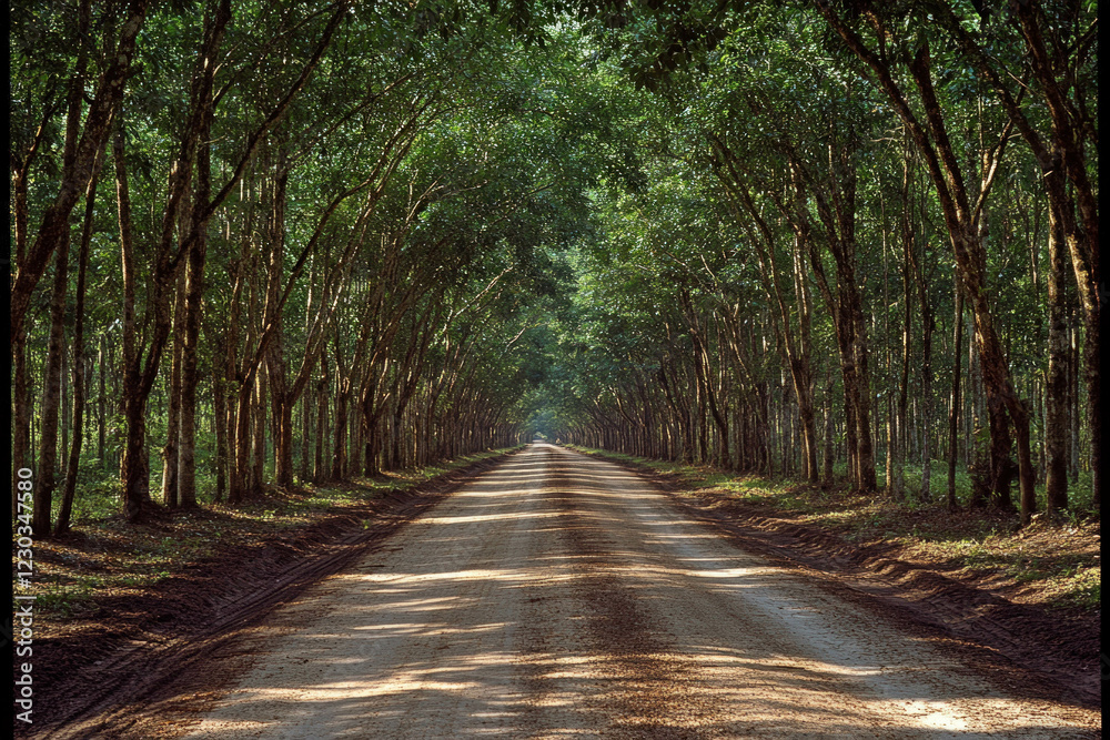Obraz premium Teak Plantation