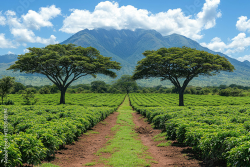 Coffee Farm In Africa