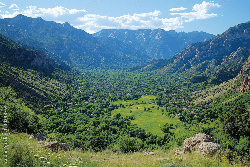 Naklejka premium Glenwood Springs