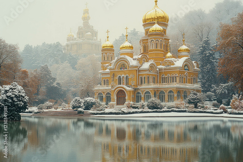 Orthodox Church In Winter