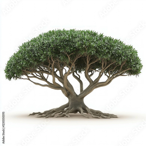 3d Tree Isolated