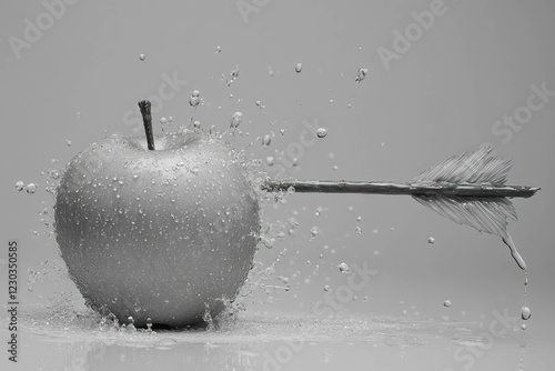 Arrow Through Apple