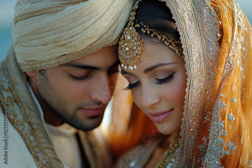 Asian Wedding Couple