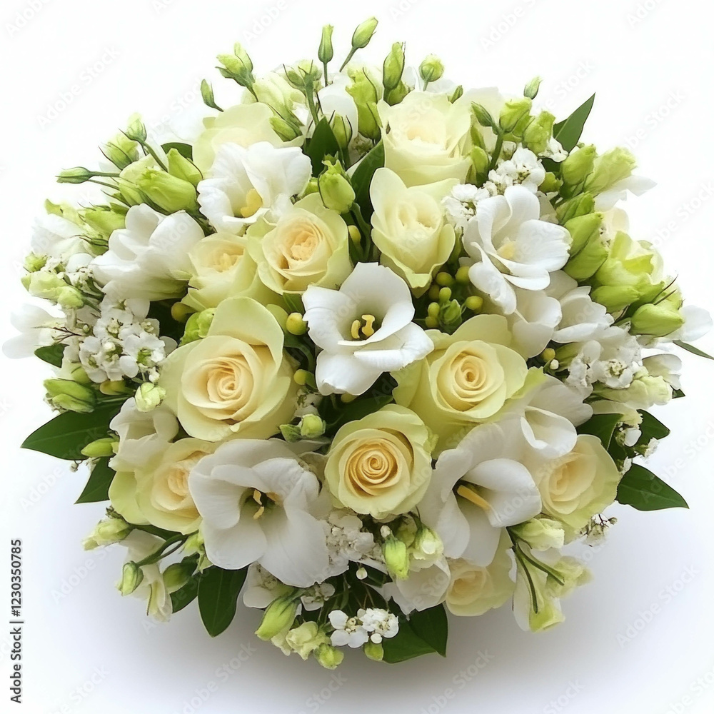 Obraz premium Bride Bouquet Isolated