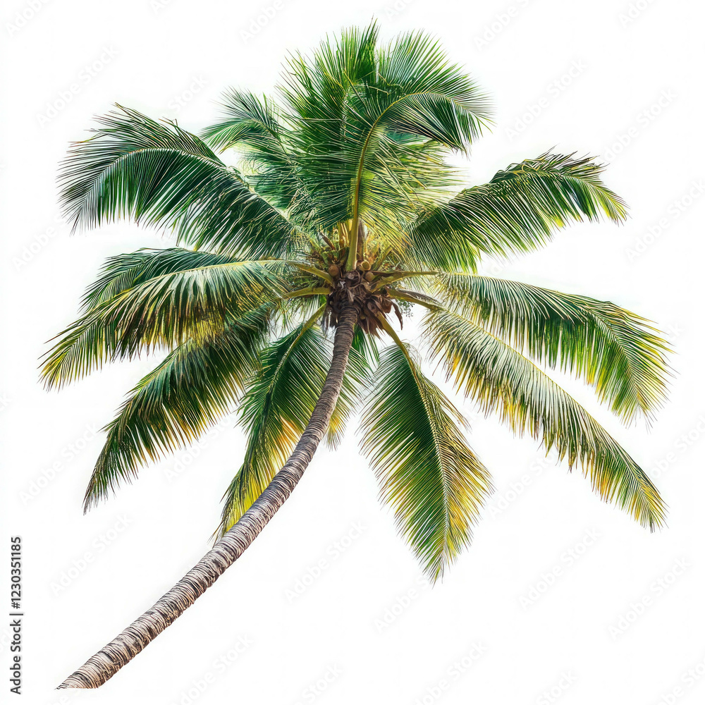 Obraz premium Coconut Tree Isolated