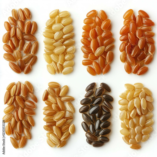 Rice Grain Isolated