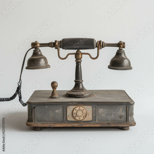 Vintage Phone Isolated