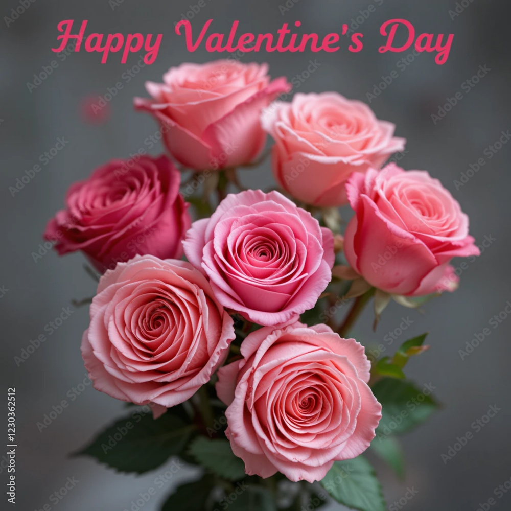 Fototapeta premium Happy Valentine's Day