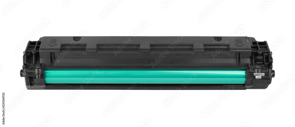Cartridge for laser printer isolated on white Cartridge for laser printer isolated on white