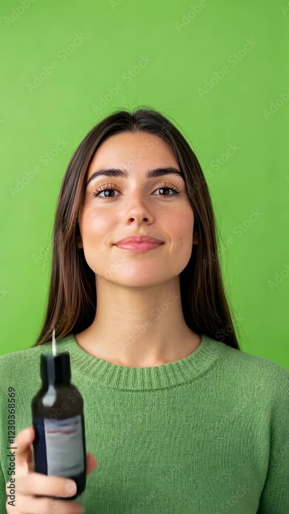 Professional Portrait on Green Screen Background for Modern Recruitment and Creative Projects Professional Portrait on Green Screen Background for Modern Recruitment and Creative Projects