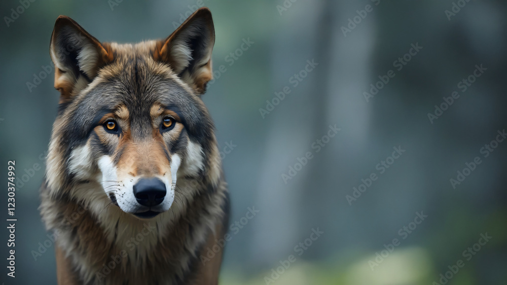 Obraz premium Grey Wolf 