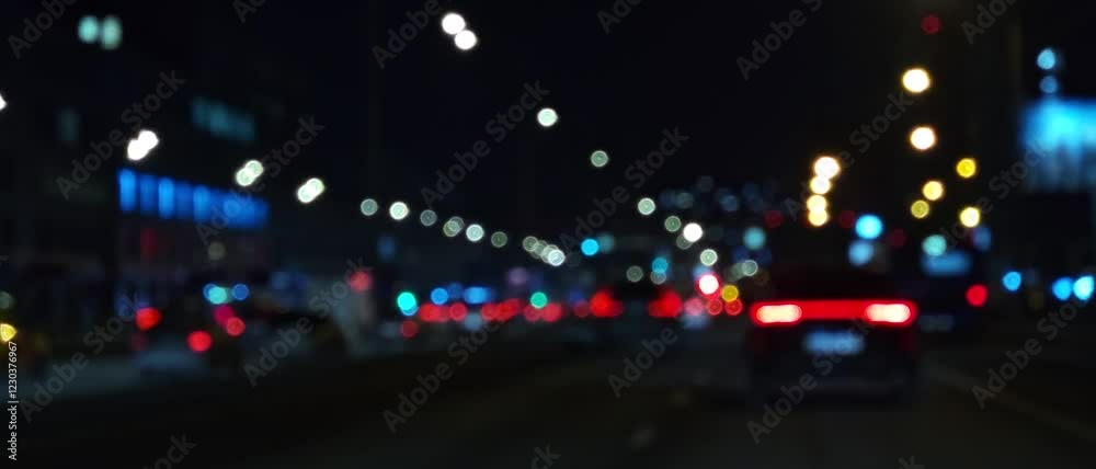 background of blurred night city traffic background of blurred night city traffic
