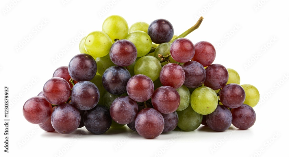 Fresh Red and Green Grapes Bunch Healthy Fruit Food Photography Fresh Red and Green Grapes Bunch Healthy Fruit Food Photography