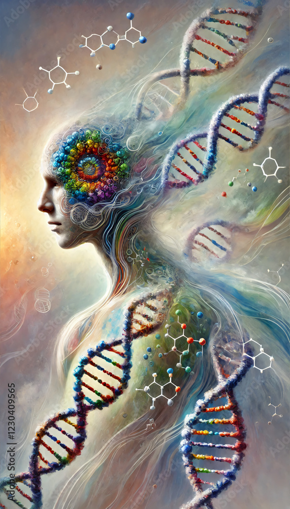 Fototapeta premium DNA, science
