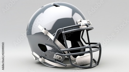 Wallpaper Mural American Football Helmets on White and Grey Background. Isolated Sport Object with Gridiron Design Torontodigital.ca