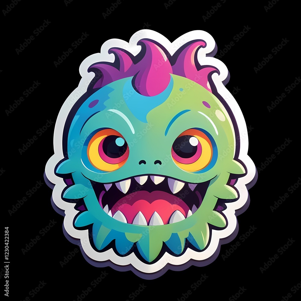 Fototapeta premium monster cartoon
