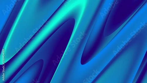 Abstract colorful fluid background. Beautiful design blue wavy liquid illustration background.