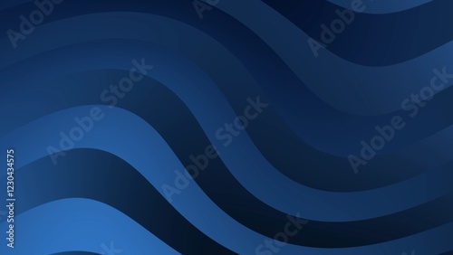Abstract colorful fluid background. Beautiful design blue wavy liquid illustration background.