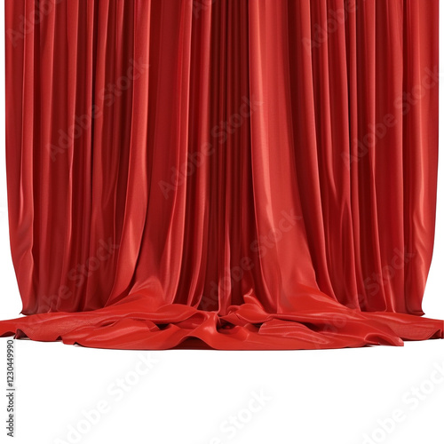 Wallpaper Mural Red Velvet Curtain Torontodigital.ca