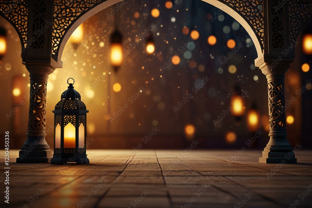 Fototapeta premium mosque at night