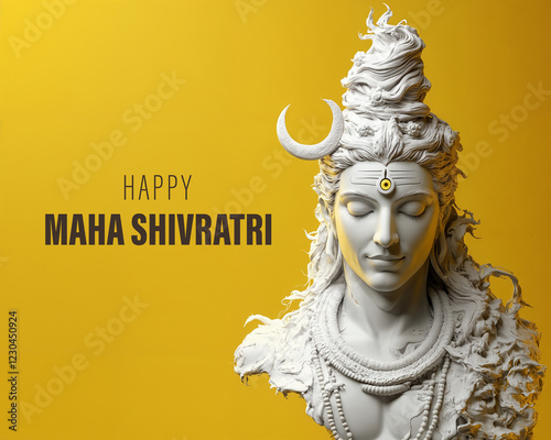 Lord Shiva with Open Third Eye – Maha Shivratri Special