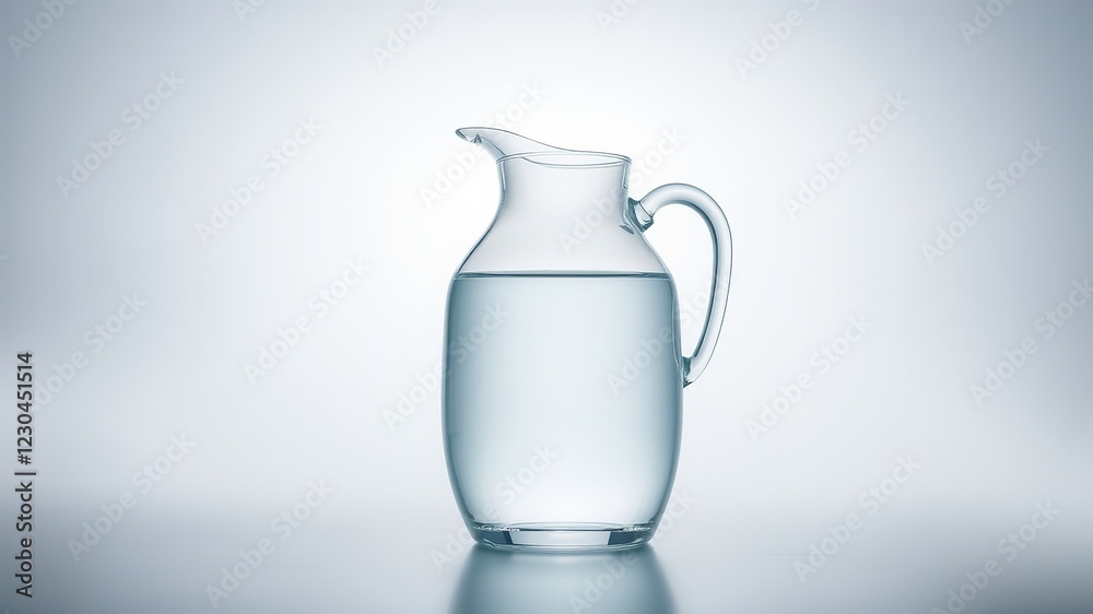 Isolated Water Jug - Modern Design, Studio Shot, High Resolution Isolated Water Jug - Modern Design, Studio Shot, High Resolution