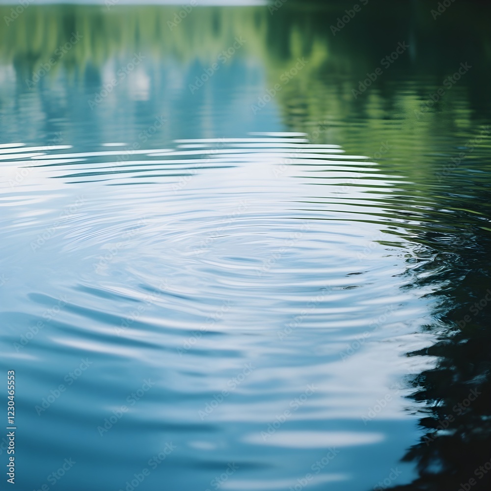 Soft ripples on a calm lake reflecting natural light. Soft ripples on a calm lake reflecting natural light.