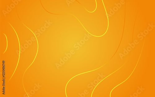 abstract orange background with waves
