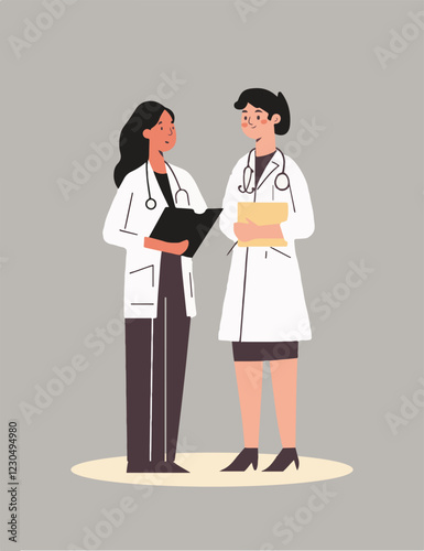 Medical Professionals Illustration