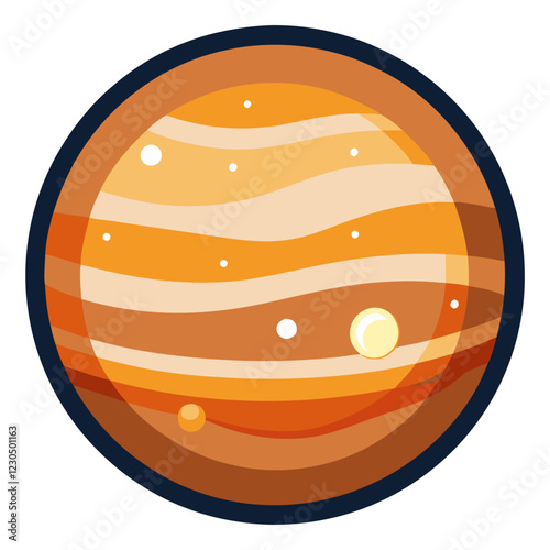 Jupiter icon design