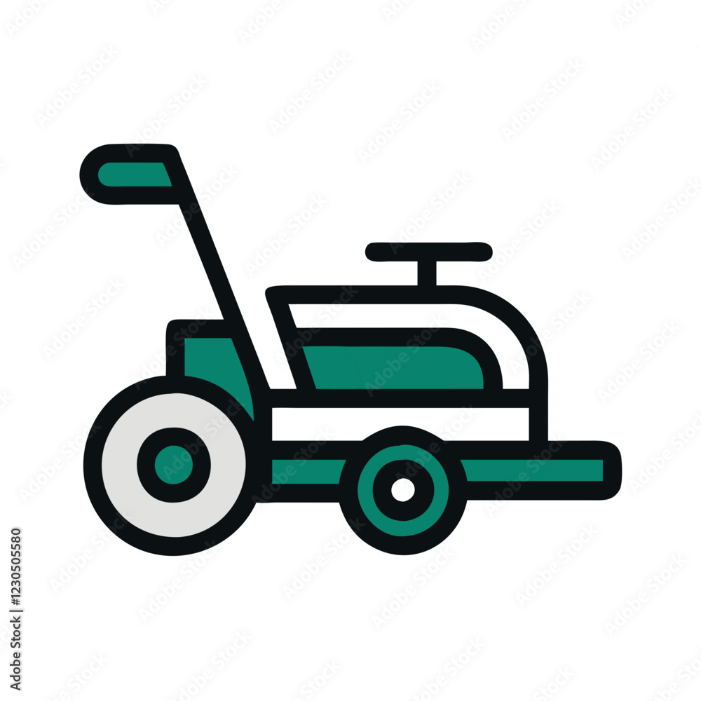 lawn mower icon design lawn mower icon design