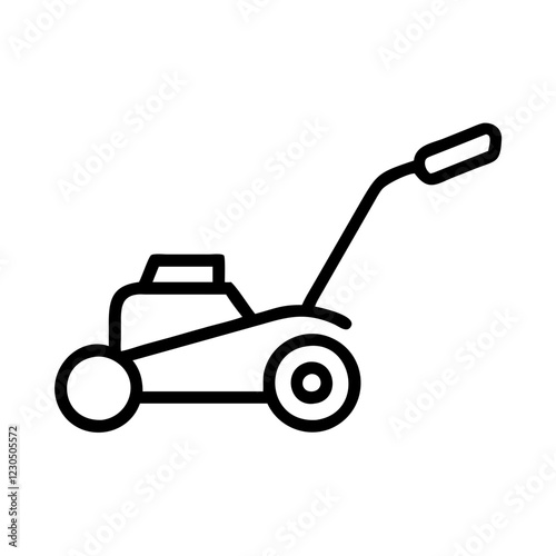 lawn mower icon design