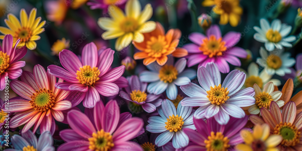A field of flowers with a bright sun shining on them. The sun is casting a warm glow on the flowers, making them look even more vibrant and alive. The scene is peaceful and serene, with the flowers A field of flowers with a bright sun shining on them. The sun is casting a warm glow on the flowers, making them look even more vibrant and alive. The scene is peaceful and serene, with the flowers