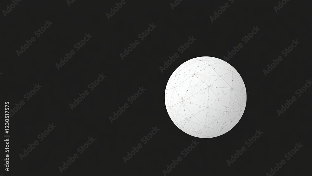 Minimalist abstract poster design with black background, grainy gradient, and geometric sphere Minimalist abstract poster design with black background, grainy gradient, and geometric sphere