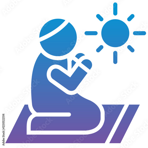 Zuhar Prayer Icon