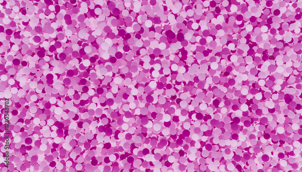 3D render of dense purple spheres in varying sizes 3D render of dense purple spheres in varying sizes