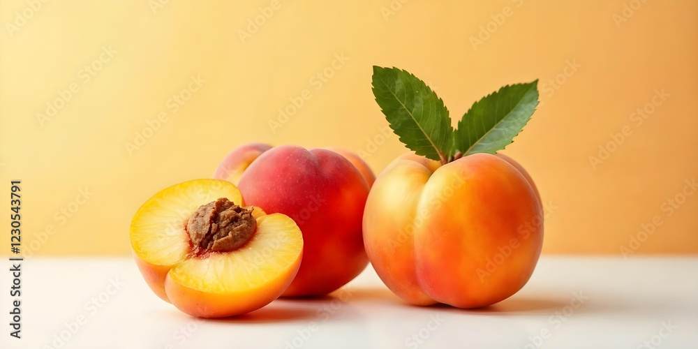 apricots on a wooden table apricots on a wooden table
