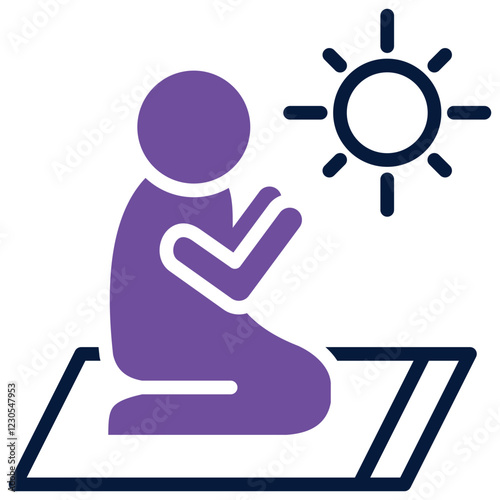 Zuhar Prayer Icon