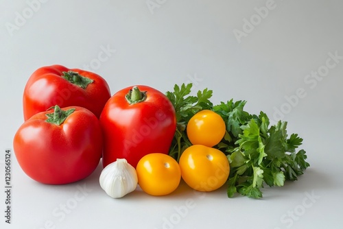 Fresh Vegetables on Display