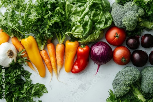 Fresh Vegetables Arrangement