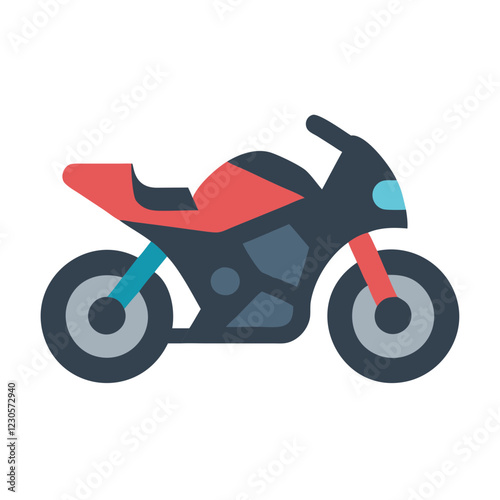 motorbike icon design