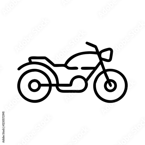 motorbike icon design