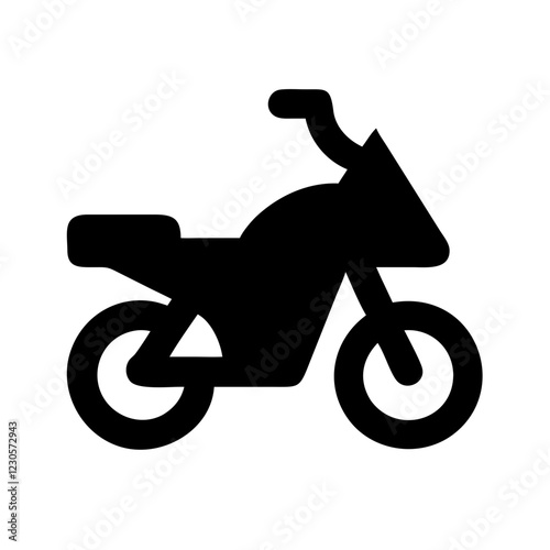 motorbike icon design