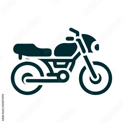 motorbike icon design