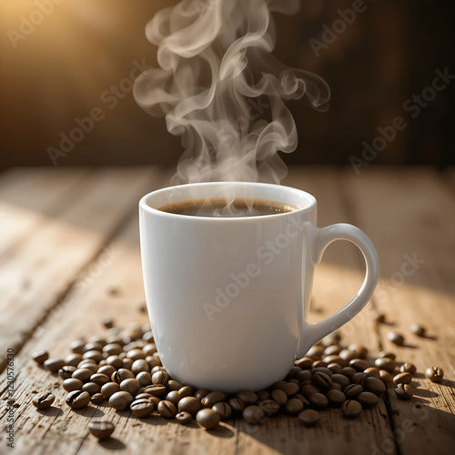 a cup of coffee
